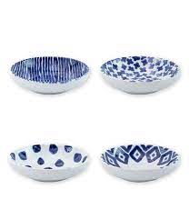 Vietri Santorini Assorted Pasta Bowls - Set of 4