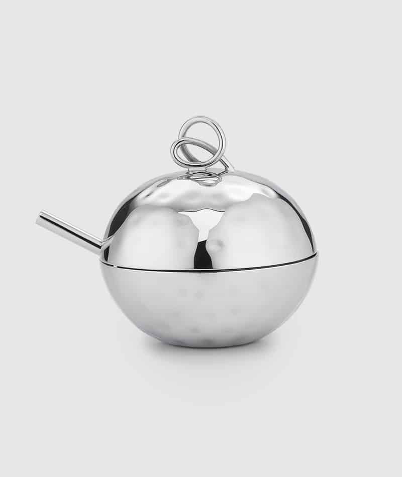 Mary Jurek Opus Sugar Bowl w/ Double Loop 4″ D