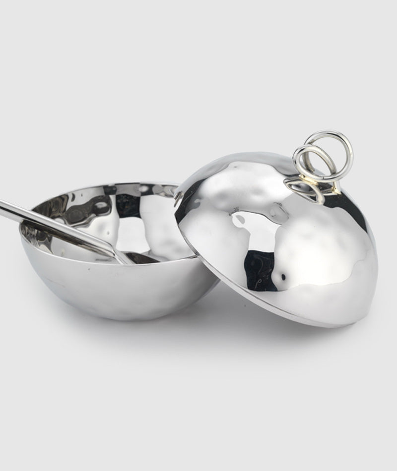 Mary Jurek Opus Sugar Bowl w/ Double Loop 4″ D