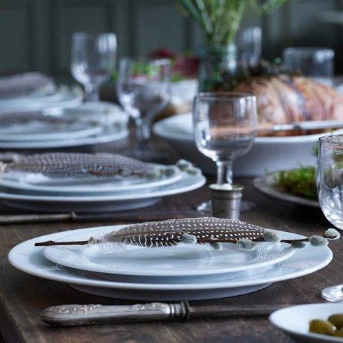 Pillivuyt Sancerre Plate - White - 6.5 in.