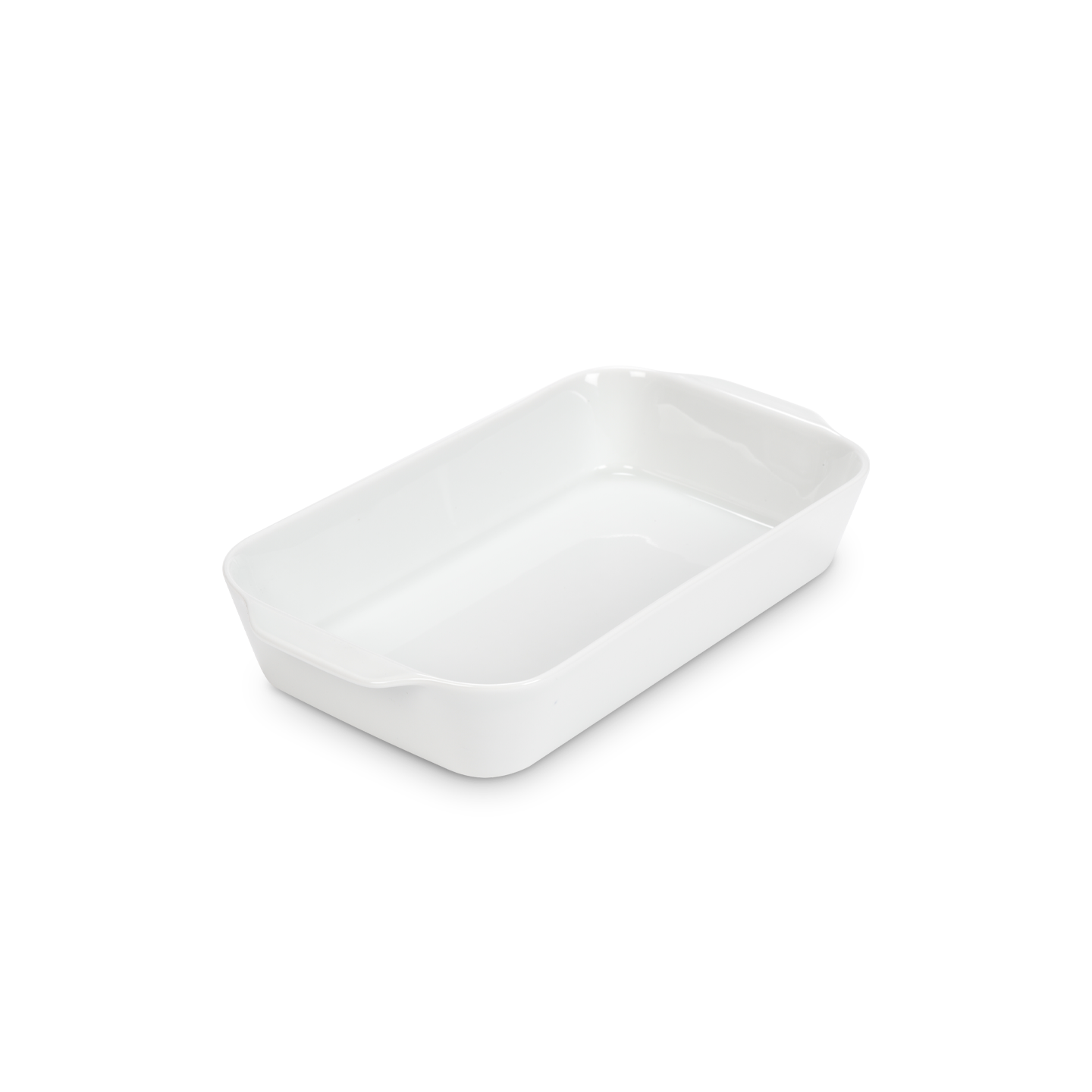 Pillivuyt Deep Rectangular Eared Roaster Large - 9 x 13 x 2.5 in., 2.5 qt.