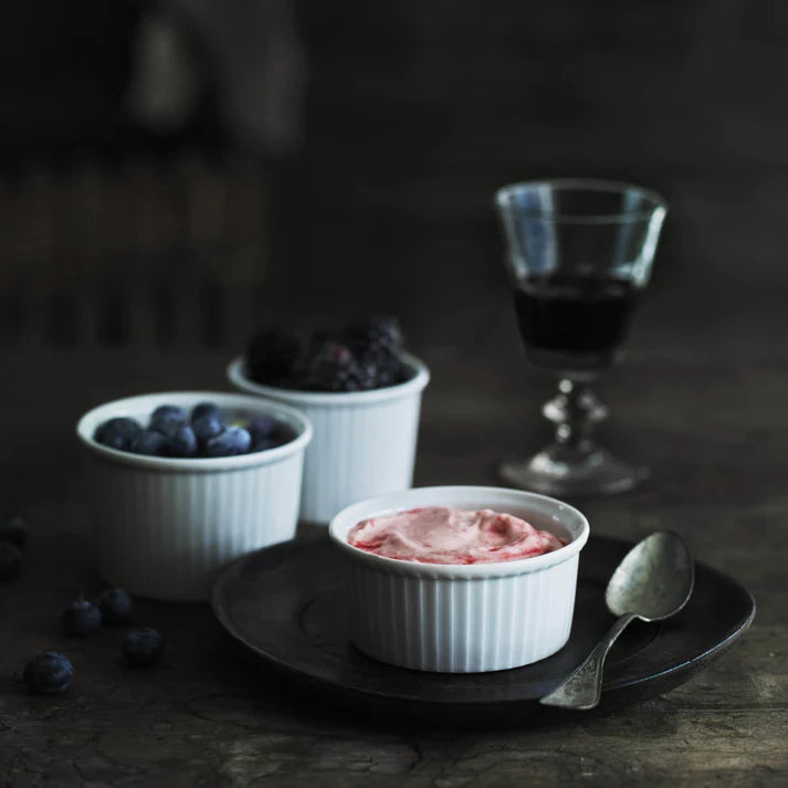 Pillivuyt Classic Pleated Ramekins - White - 2.75 in, 3 oz.