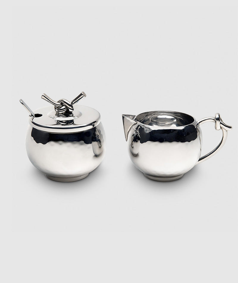 Mary Jurek Helyx Cream & Sugar Set w/Knot