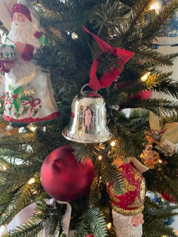 2025 Sterling Silver Christmas Bell Ornament