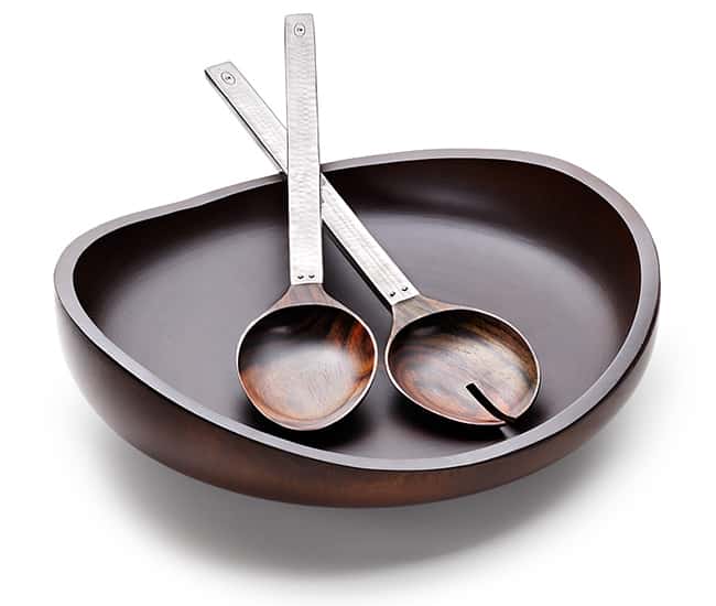 Valencia Salad Set w/ Acacia Wood (2pc set)