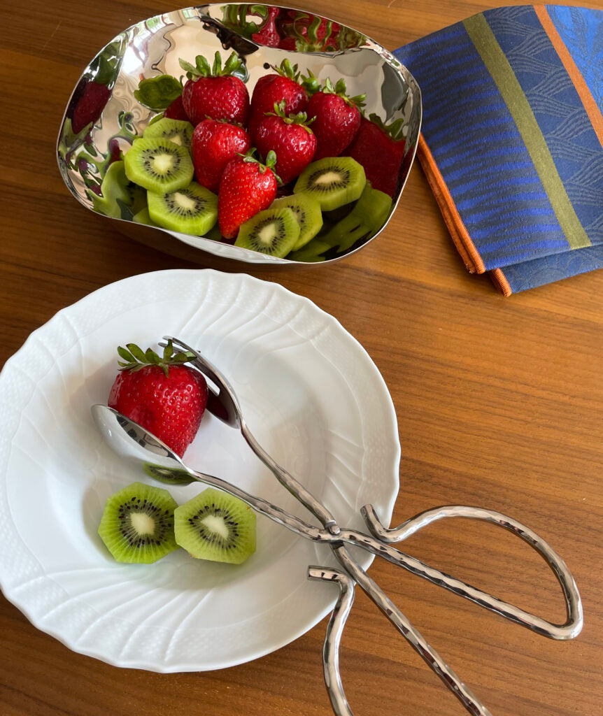 Mary Jurek Fidelia Square Bowl - 5 in.