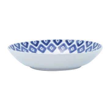 Vietri Santorini Diamond Medium Serving Bowl - 12" diam.