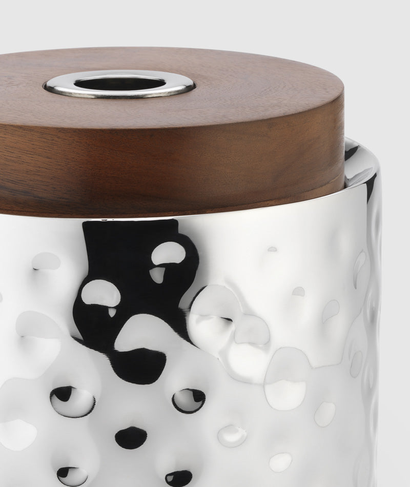 Mary Jurek Sierra Ice Bucket w/ Wood Lid